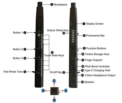 XR3000 Electric Clarinet Instruments
